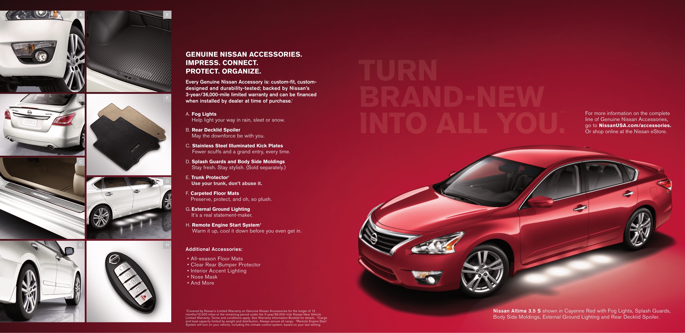 2013 Nissan Altima Brochure Page 4
